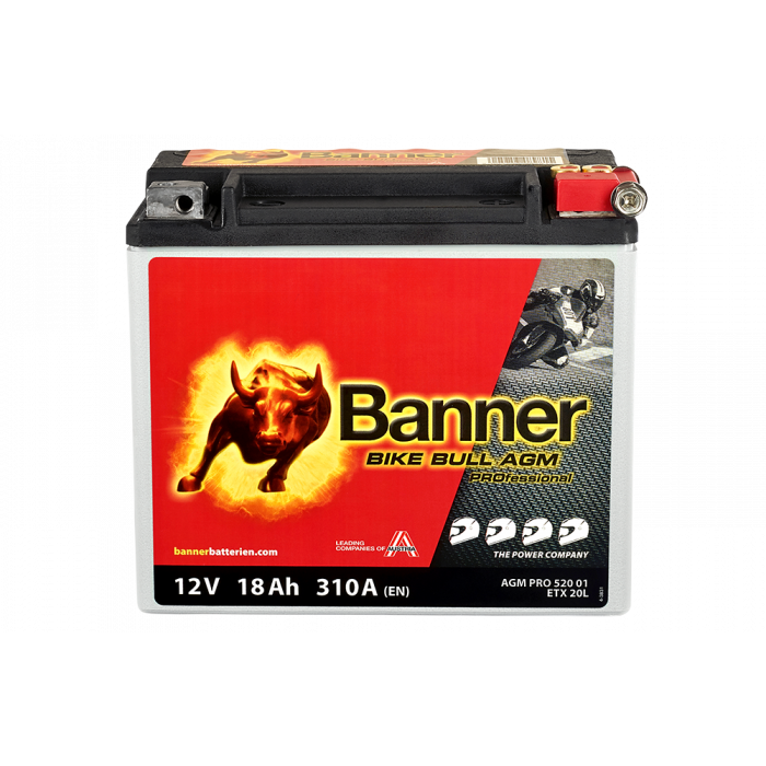 Motorrad Batterie AGM PRO 520 01 / BETX20L - ETX20L