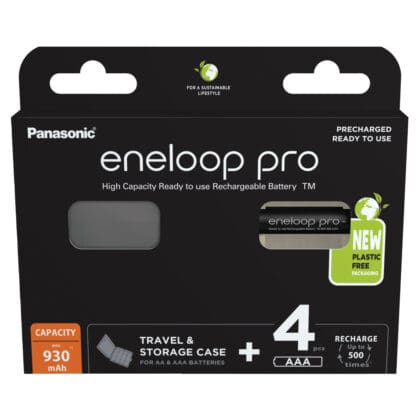 Eneloop Pro AAA 4er Blister inkl. Akkubox