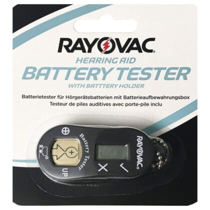 Hörgeräte Batterie Tester