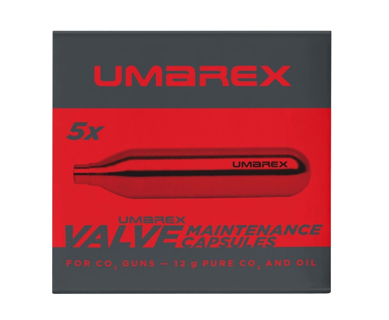 Umarex CO²-Wartungskapseln 12g 5er Pack